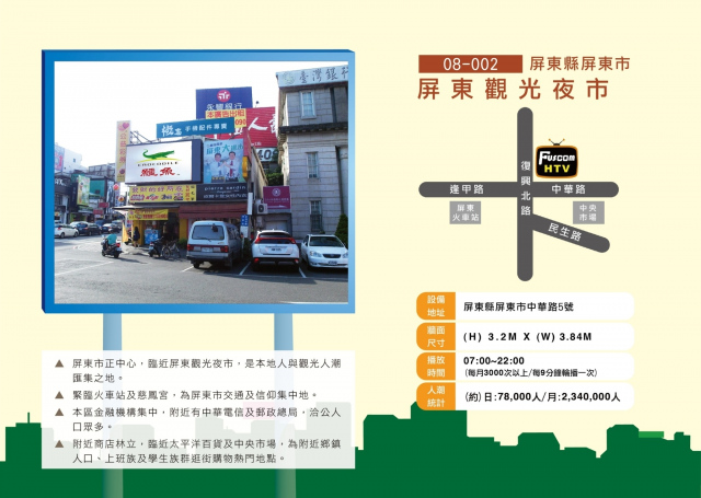屏東縣屏東市 民生路/復興北路 (屏東觀光夜市)
